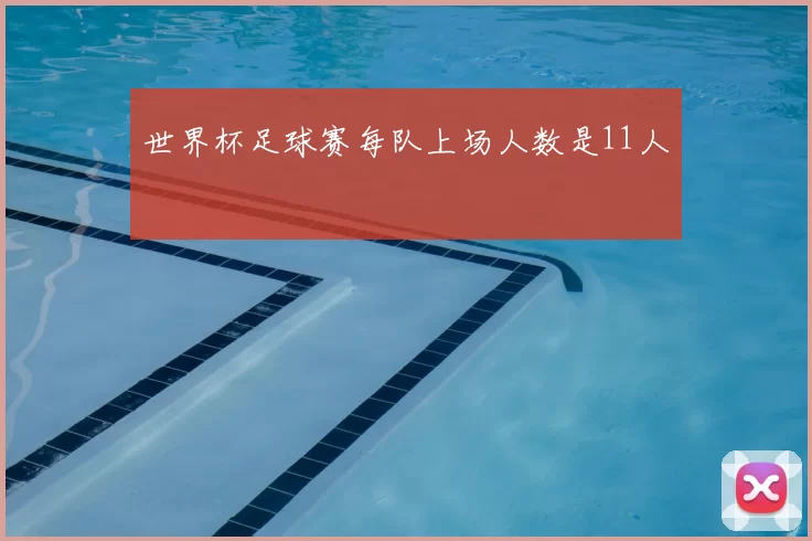 世界杯足球赛每队上场人数是11人