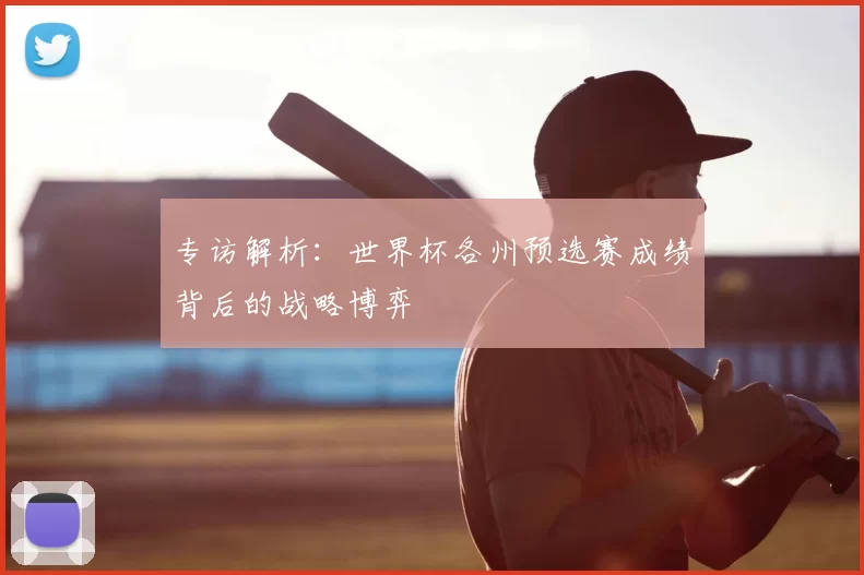 专访解析:世界杯各州预选赛成绩背后的战略博弈