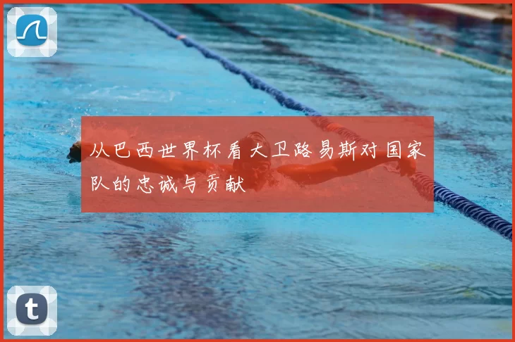 从巴西世界杯看大卫路易斯对国家队的忠诚与贡献