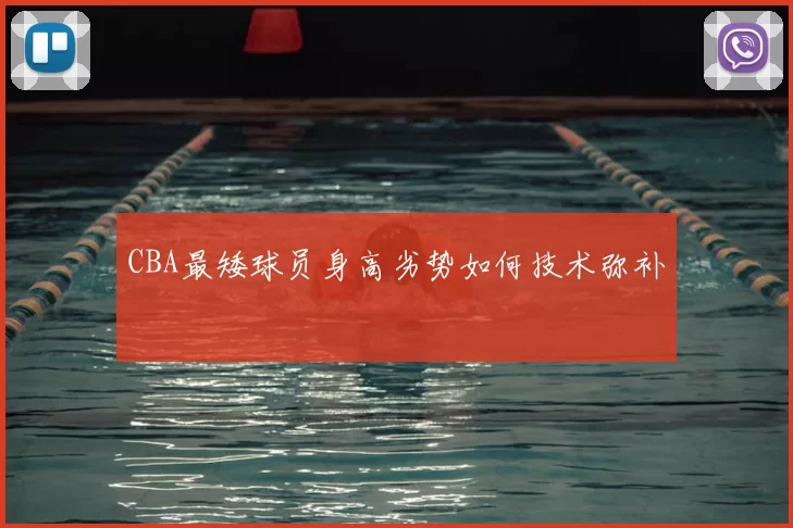 CBA最矮球员身高劣势如何技术弥补
